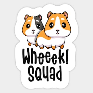 Wheek Squad Guinea Pig Shirts For Kids Boys Furry Potato Sticker